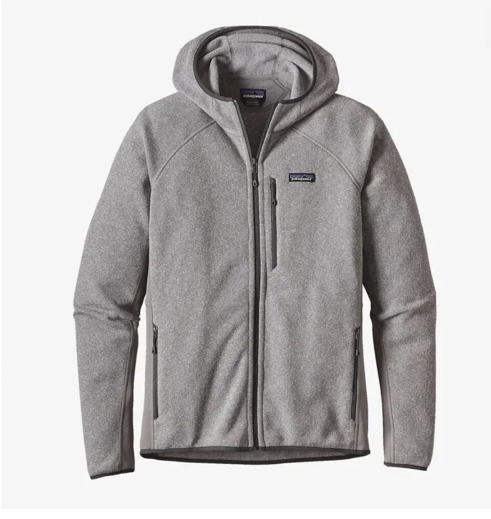 Patagonia Men's Performance Better Sweater Fleece Hoody - Feather Grey Size  XS