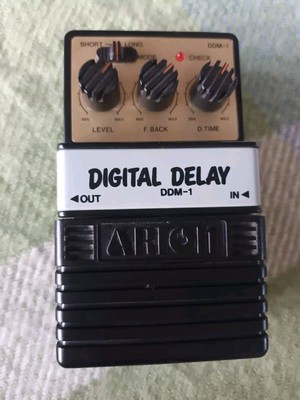 Arion DDM-1 Digital Delay Guitar Effect Pedal Vintage DDM1