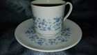 Royal Doulton Galaxy TC1038 Pattern Tea Cups & Saucers Good Fine China Vintage