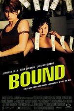 BOUND (1996) ORIGINAL MOVIE POSTER  -  ROLLED