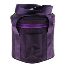 Thicken Cotton Singing Bowl Travel Case Storage Parts Accessory Dark Purple
