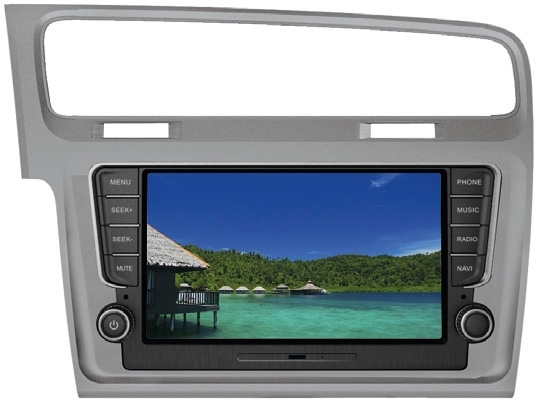 Trasforma la tua VW Gol: Adattatore Autoradio Grigio Satinato Professionale