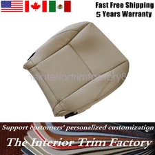 Passenger Replacement Leather Lower Seat Cover TAN Fits 2007-2012 Lexus ES350