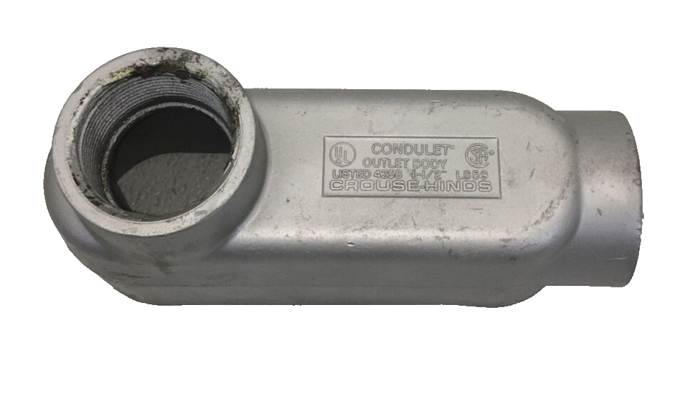 Crouse-Hinds LR29 3/4" Hub Condulet Condlet Outlet (Open Box, Style-LR Mark 9)