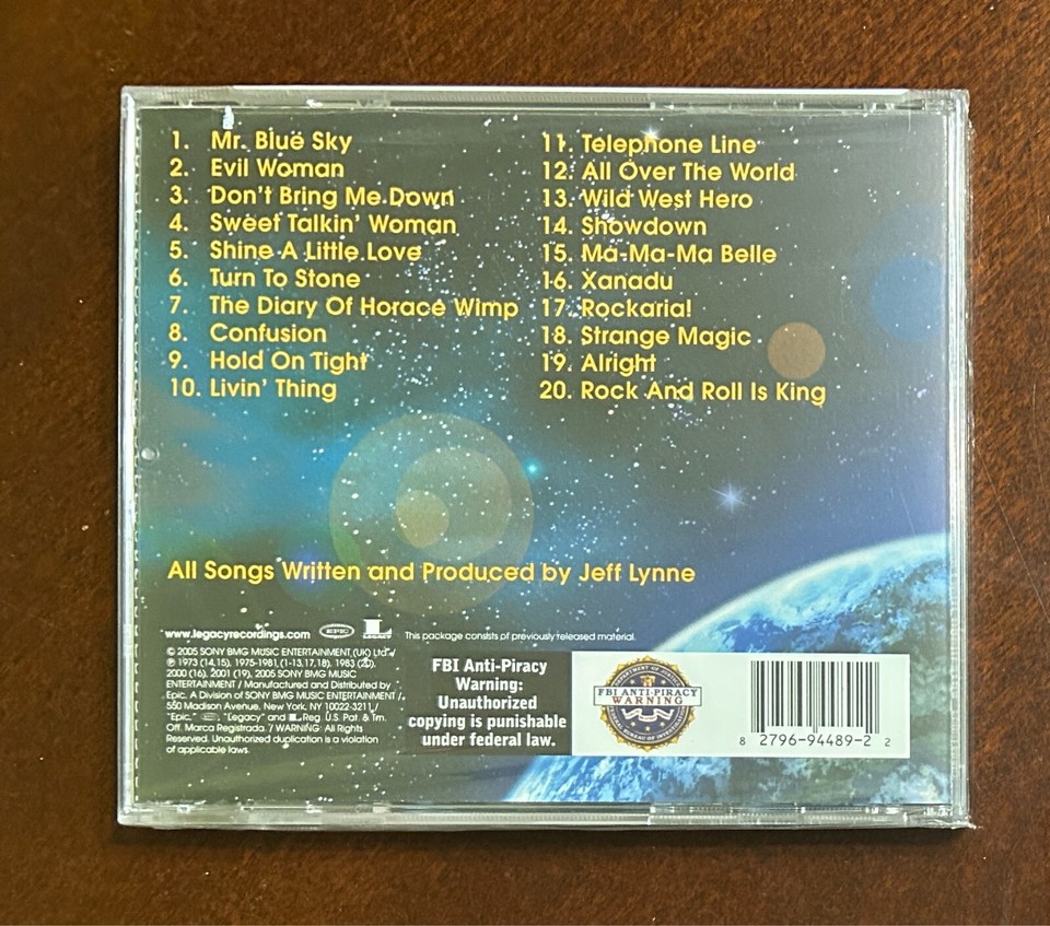All Over The World The Very Best Of Electric Light Orchestra NEW