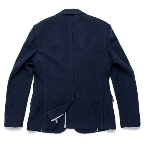 Taylor Stitch Telegraph Jacket in Navy Boiled Wool - Size M 40 (Cardigan Blazer) - Picture 3 of 10