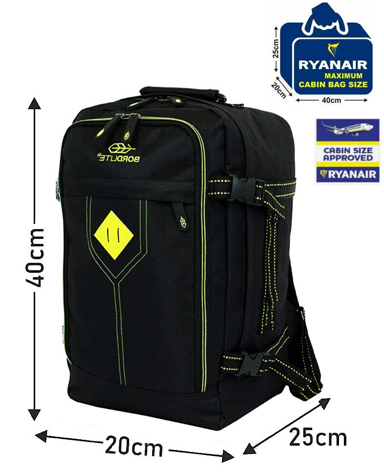 RYANAIR EASYJET Cabin Bag Under seat Travel Hand Luggage Backpack Size  40x20x25