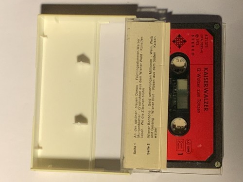 Musikkassette 12 Kaiserwalzerzum Tanzen telefunken - Bild 2 von 2