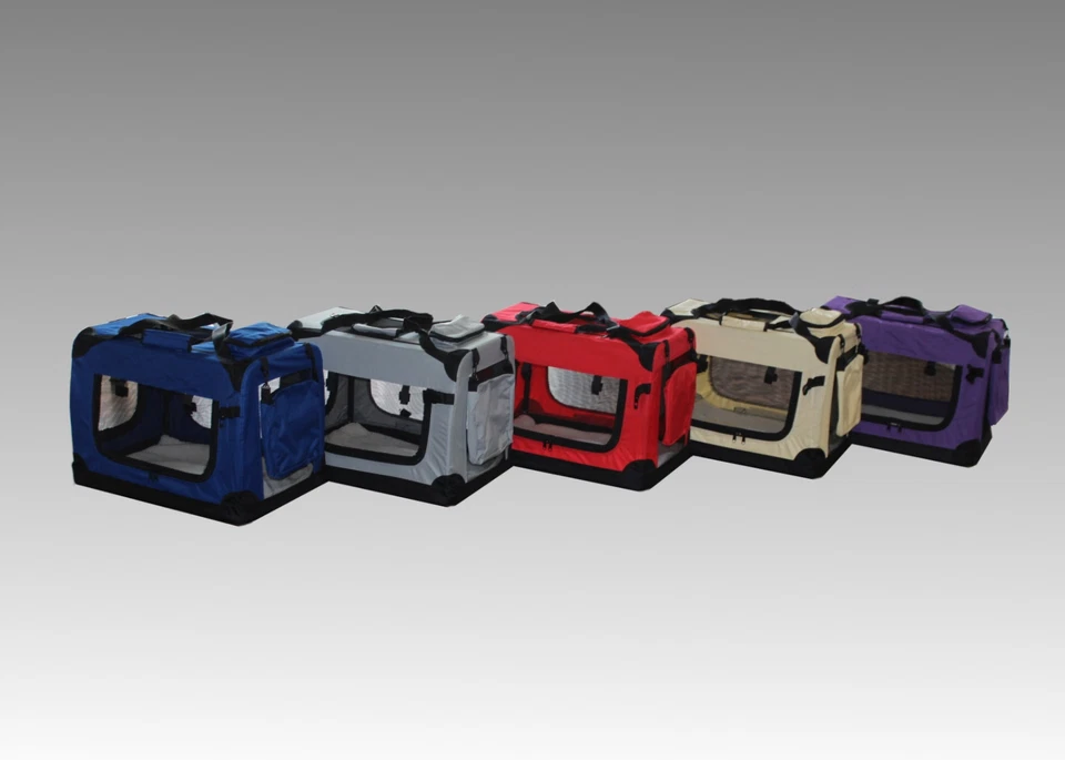 Faltbare Hundebox Hundetransportbox Hunde Katzen Katzentransportbox Katzenbox - Bild 3 von 4