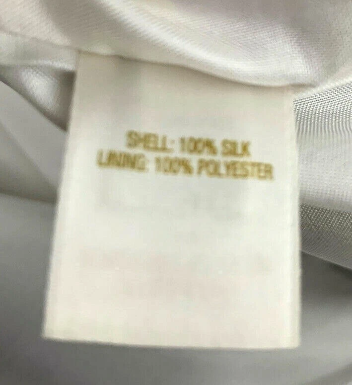 Abito Kate Spade 6 seta MARTIE a righe senza maniche viola marrone foderato tubino