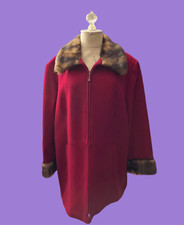 Mario De Pinto Luxurious Wool/nylon Coat / Sz: 1x / Nwt
