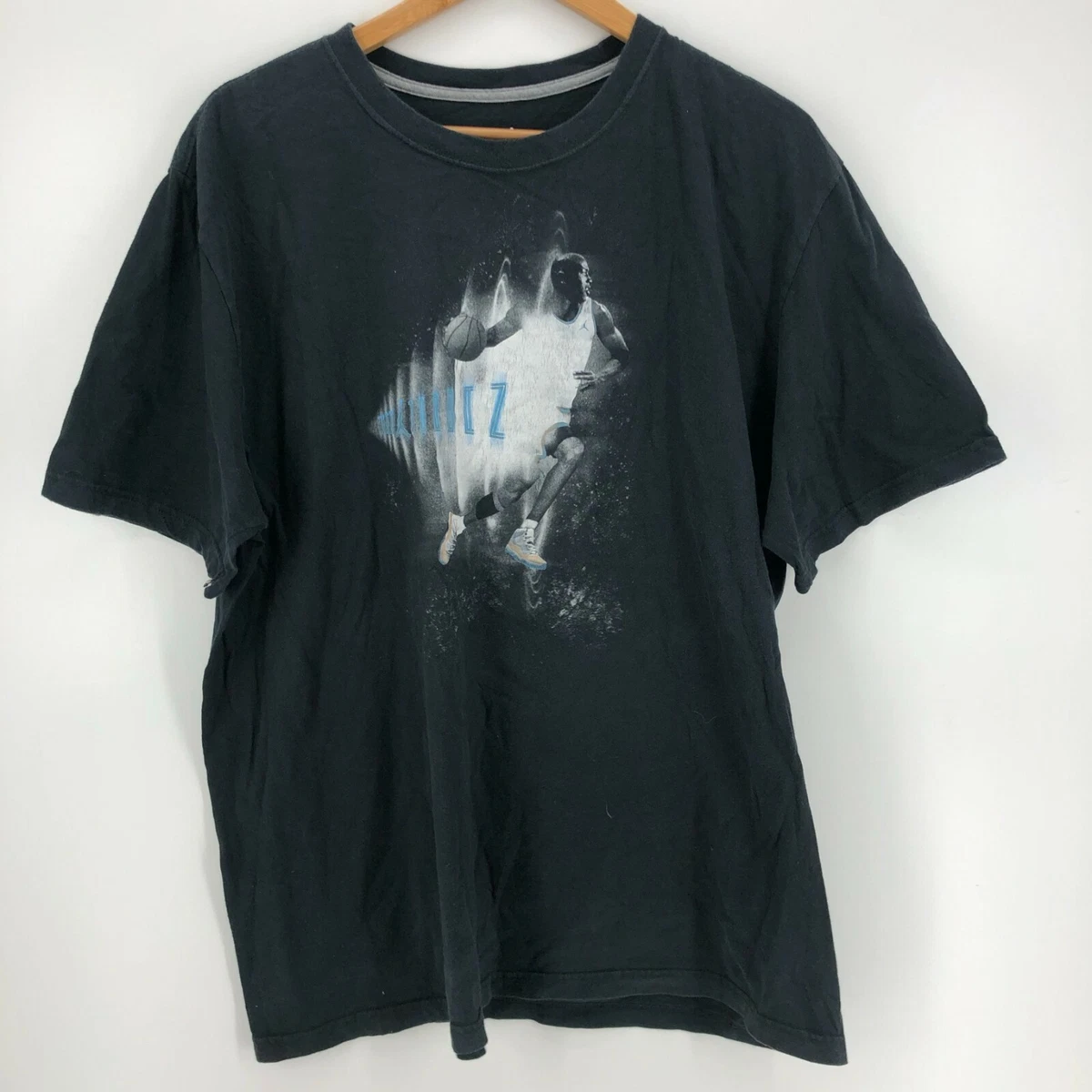 Jordan T Shirt Men s 2XL Black UNC North Carolina Retro 11s