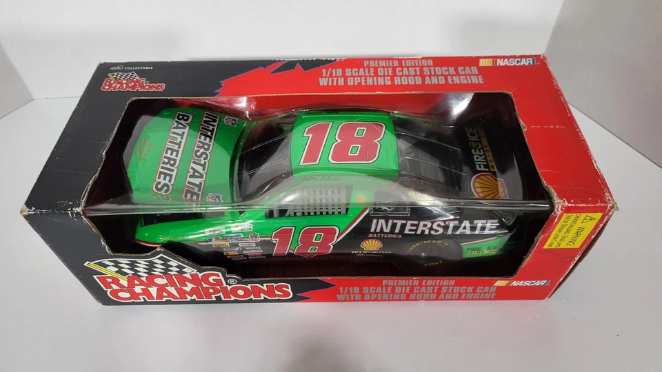 1995 Bobby Labonte #18 NASCAR Interstate Batteries 1:18 Diecast Racing Champions Foto 4 de 4