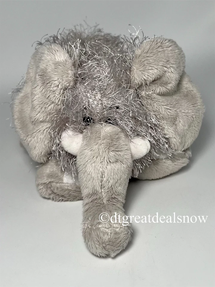 GANZ Webkinz HM07 Fuzzy Soft Gray Elephant  Plush Stuffed Animal No Code - Image 3 of 4