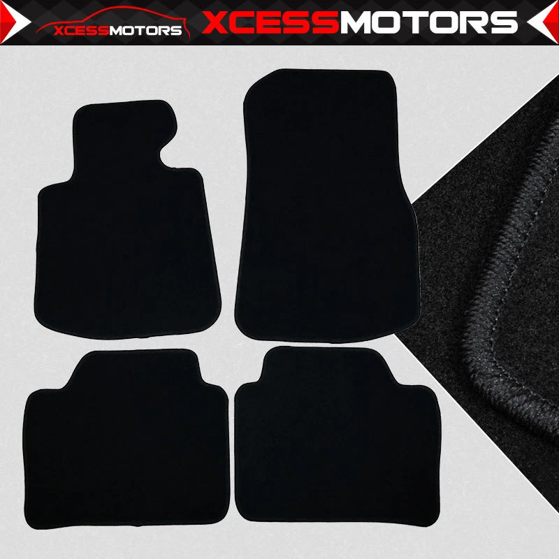 Alfombrillas Alfombrillas Alfombrillas Traseras Delanteras Negras Nylon Serie 4 14-20 F32 PARA: (BMW) Foto 2 de 4