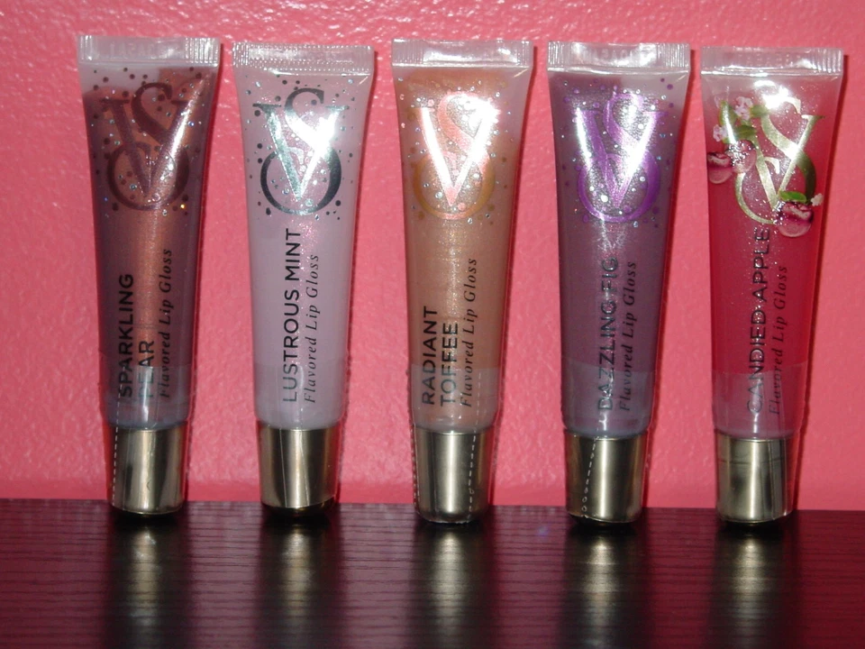 VICTORIA'S SECRET FLAVORED LIP GLOSS,TOTAL SHINE ADDICT,GET GLOSSED NEW *CHOOSE* - Image 4 of 4