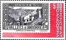 Timbre Andorre 304 ** (68461DZ)
