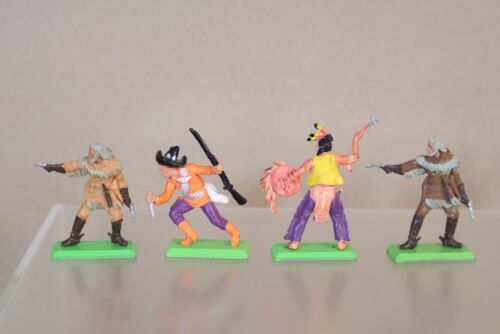 BRITAINS DEETAIL JOB LOT de cowboys américains du wild west et indiens mexicains 29om - Photo 17 sur 20