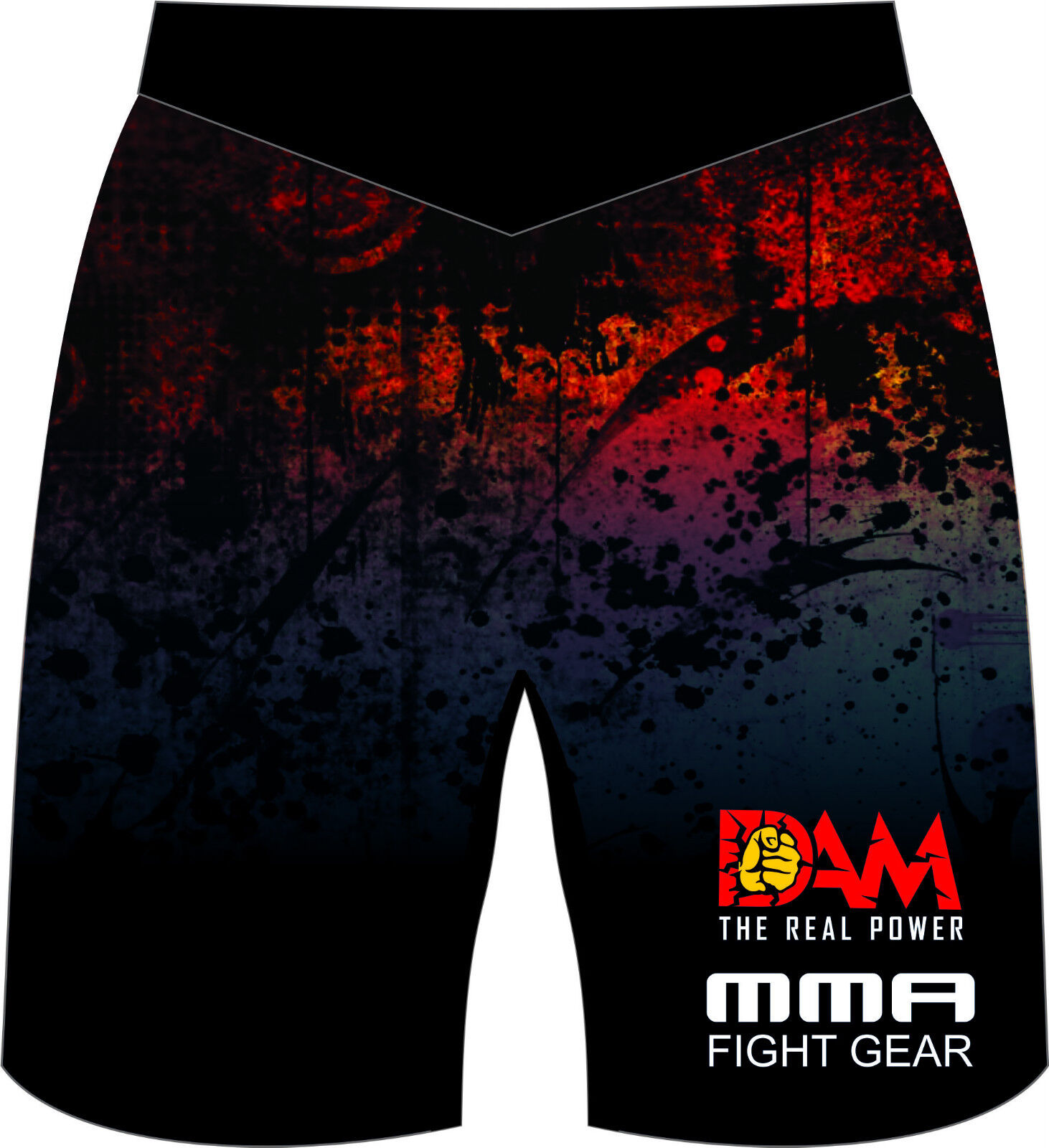 Short MMA : short Free-fight, tenue de combat MMA