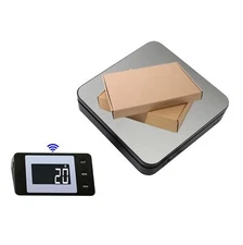 Shipping Scale 110 LB Digital Postage Scale Wireless LCD Display Postal Scale...