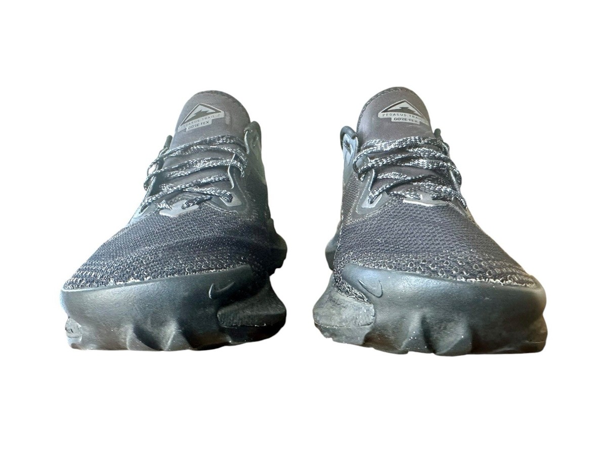 Nike Pegasus Trail GTX Women’s Trail Running Shoes Triple Black  Gore-Tex