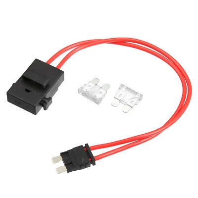 32V Standard Fusible Adaptateur Fusible Trousse avec 2pcs 25A Lame Style Fusible - Photo 1/4