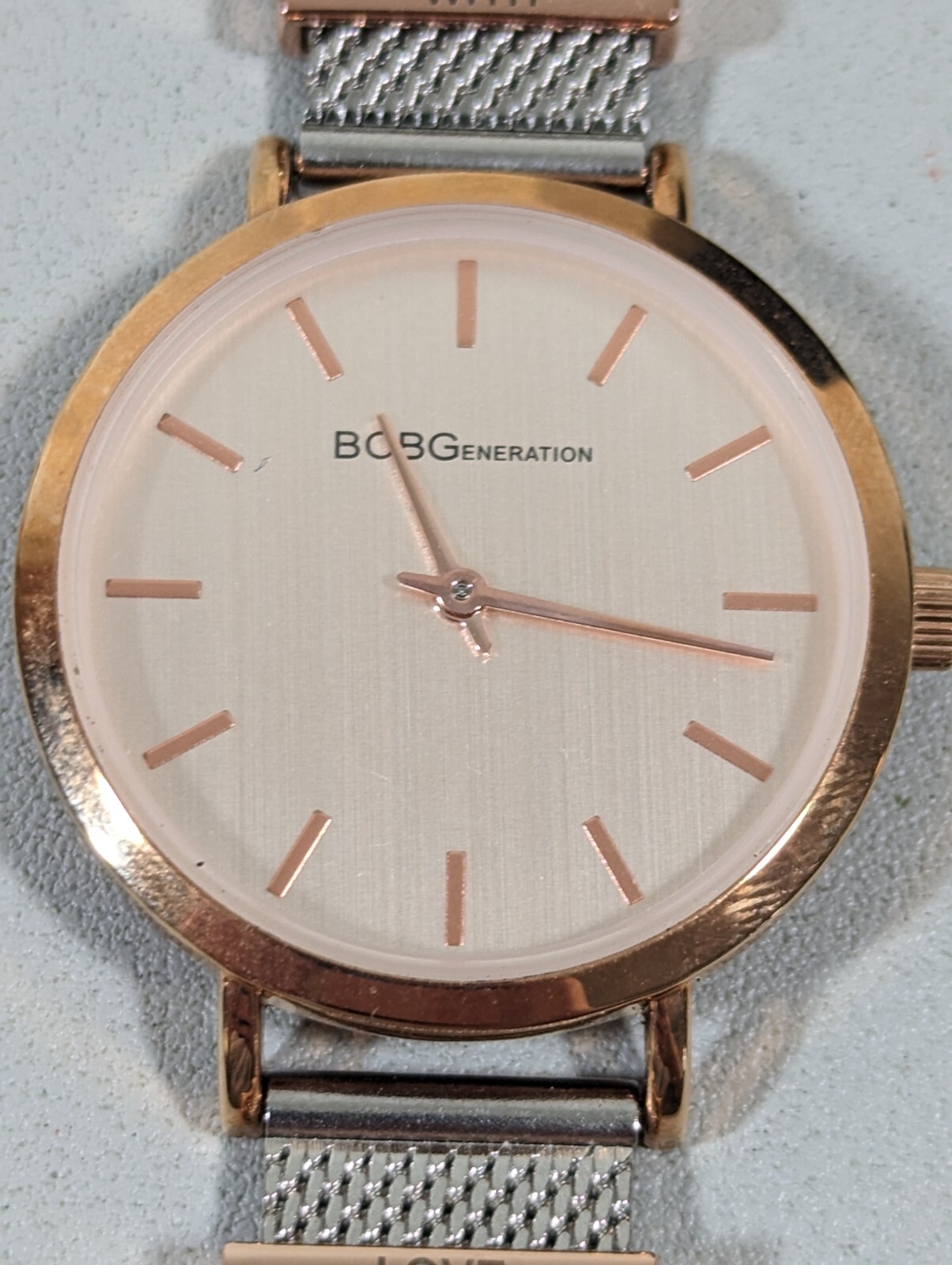BCBGeneration Gold Tone Round Case Stainless Stee… - image 1