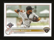 2022 Topps Pro Debut Base Card Maikol Escotto Bradenton Marauders (#PD-192)