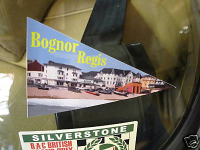 BOGNOR REGIS Meer Urlaub Aufkleber Camper Oldtimer