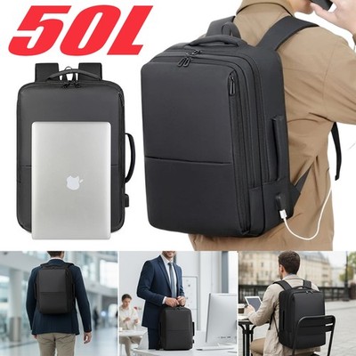 Rucksack Arbeit Backpack Laptoptasche Freizeit USB Outdoor Für Jungen Teenager