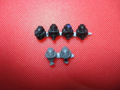Warhammer 40k Space Marine Primaris gemischte Bausätze Helme Köpfe x6 Bits Box