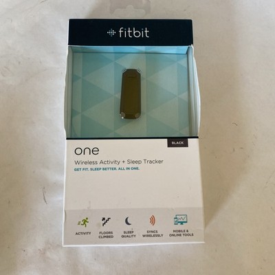 Fitbit One Wireless Activity + Sleep Tracker Black New Sealed