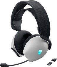 Alienware AW720H Dual Mode Wireless Over-the-Ear Gaming Headset - Lunar Light