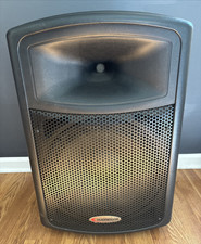Harbinger Model APS15 15" Black Active Powered PA Speaker 150W Single 