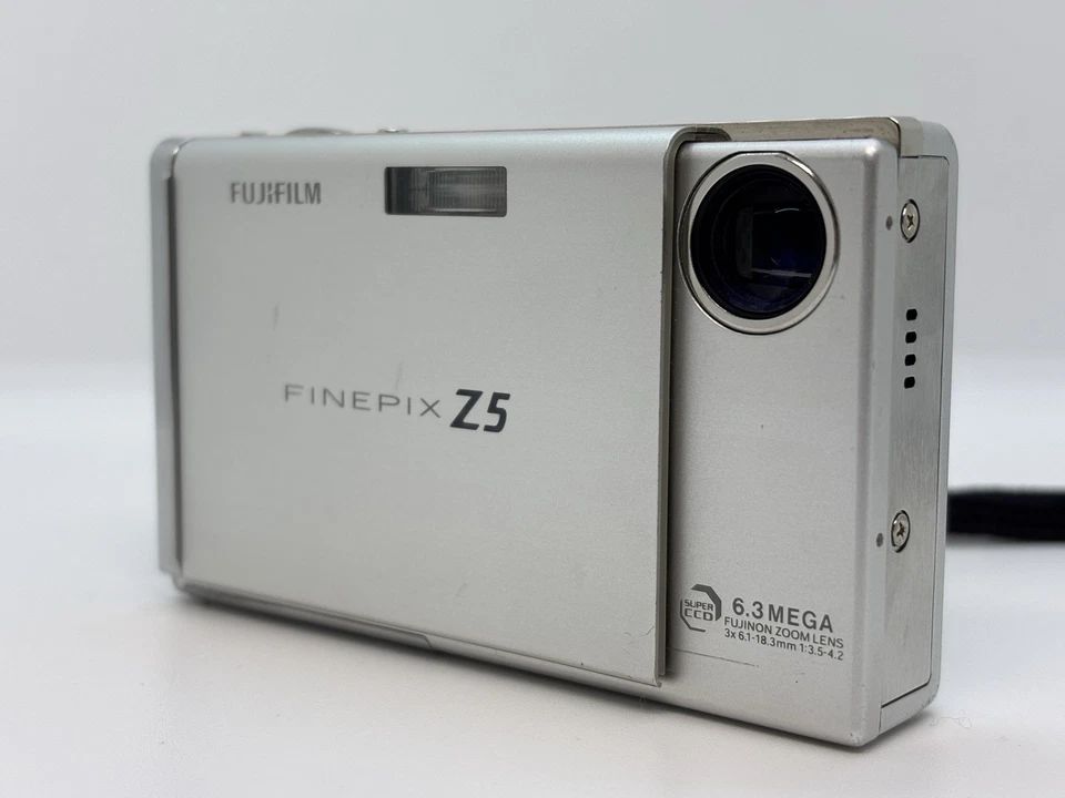 FUJIFILM FinePix Z5fd 6.3MP 3x Zoom Digital Camera Silver From Japan / Exc - Image 4 of 4