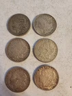 6 Coin Lot Of Morgan silver dollars. (SK18)