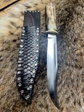 Vintage Bowie Knife:CUSTOM Arkansas Toothpick  Pig Sticker By-L.Baily