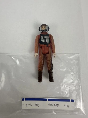 Kenner Vintage Star Wars Figure - 1984 B-Wing Pilot All Original