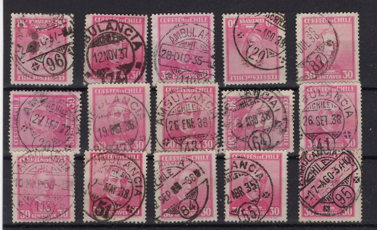 CHILE Classics TPO Railway cancellations Ambulance L6