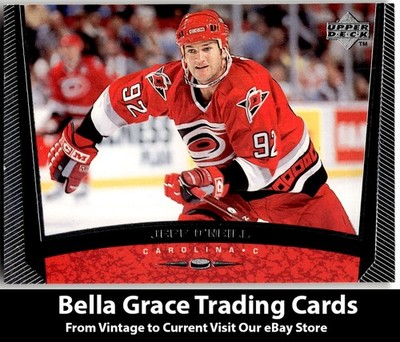 1998-99 Upper Deck Jeff O'Neill #61 Carolina Hurricanes NHL Hockey
