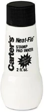 Carter's Neat-Flo Stamp Pad Ink Refill for Black Stamp Pads, 2 oz Bottle (21448)