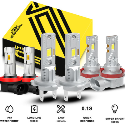 For 2013-2018 Chevy Traverse 6000K LED Headlight Hi/Lo Fog light Bulbs Combo kit