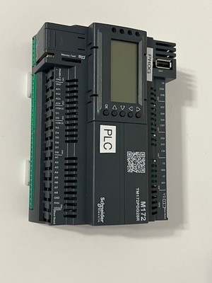Schneider Modicon PLC M172 TM172PDG28R Performance Display 28 I/0's Ethernet