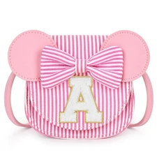 Initial Toddler Purse, Mini Mouse Toys for 3 Year Old Girl Birthday Gifts, Le...