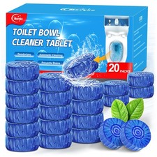 Toilet Bowl Cleaner Automatic Toilet Tank Cleaner Tablets Blue Toilet Bowl Ta...