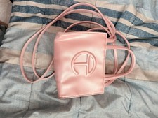 Telfar Pink Bubblegum Shoulder Bag, Small