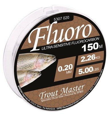 Spro Trout Master Fluocarbon 150 m Forellenschnur