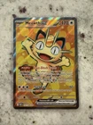 Pokemon TCG Meowth ex 107/088 Perfect Order Ultra Rare Near Mint Condition