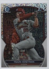 2023 Bowman Draft Chrome Sparkle Refractor Travis Honeyman #BDC-95 1ob0