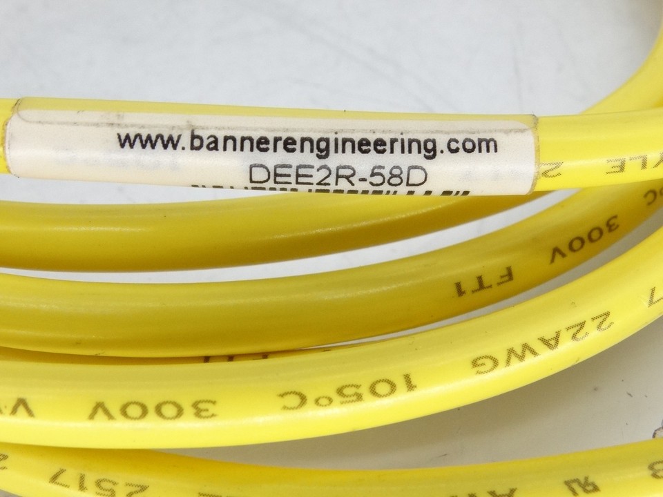 BANNER ENGINEERING DEE2R-83D Sensore Nuovo Di Zecca, Ricambio Originale